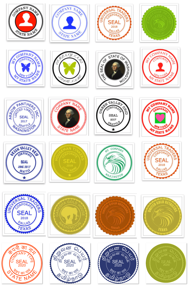 Download Company Seal Digital Company Round Stamp Seals,QC Tools